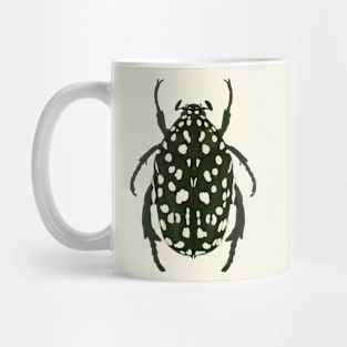 Green beetle Mug